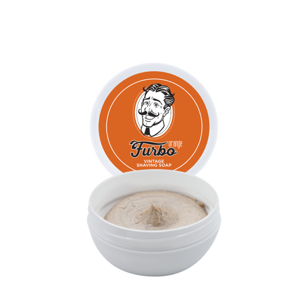 furbo vintage orange sapone da barba